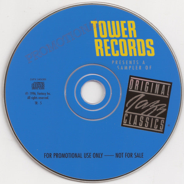 Various : Tower Records Presents A Sampler Of Original Jazz Classics (CD, Promo, Smplr)