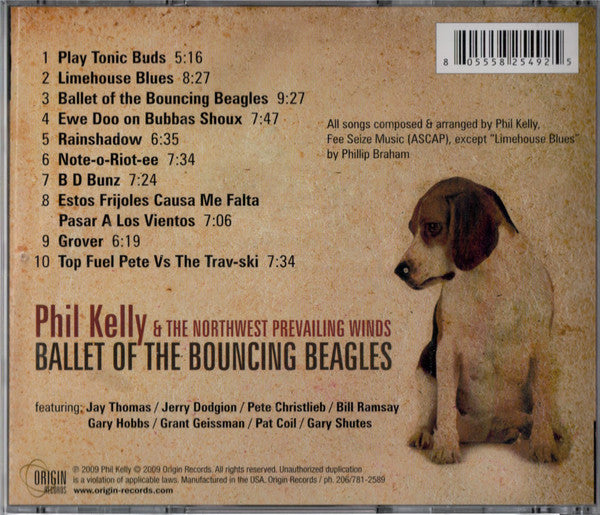 Phil Kelly & The Northwest Prevailing Winds : Battle Of The Bouncing Beagles (CD, Album)
