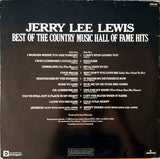 Jerry Lee Lewis : Best Of The Country Music Hall Of Fame Hits (LP, Comp)