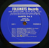 Pete Seeger : Gazette, Vol. 2 (LP, Album)