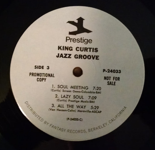 King Curtis : Jazz Groove (2xLP, Comp, Promo, Hol)