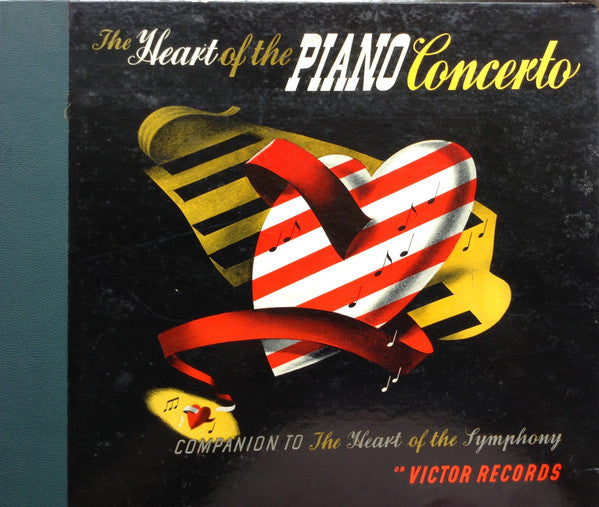 Jesús María Sanromá* with the Victor Symphony Orchestra under the direction of Charles O'Connell : The Heart Of The Piano Concerto (4xShellac, 12", Album)