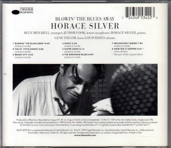 The Horace Silver Quintet & The Horace Silver Trio : Blowin' The Blues Away (CD, Album, RE, RM)