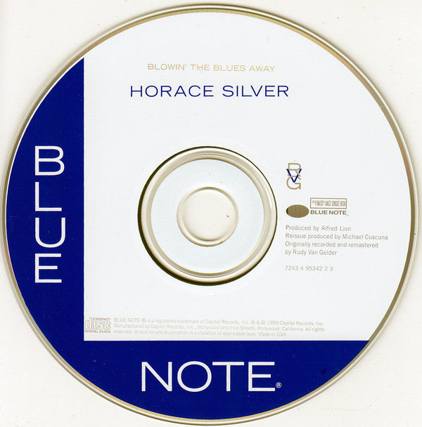 The Horace Silver Quintet & The Horace Silver Trio : Blowin' The Blues Away (CD, Album, RE, RM)