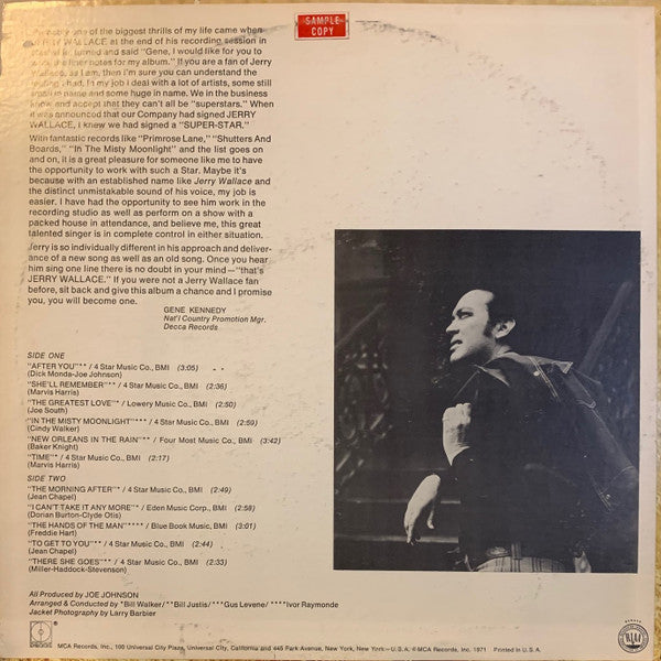 Jerry Wallace : This Is Jerry Wallace (LP, Album)