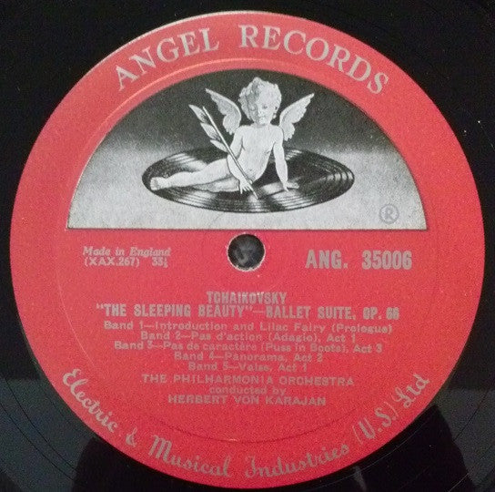 Philharmonia Orchestra, Herbert Von Karajan : Tchaikovsky Ballet Suites (LP, Album, RE)