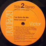 Steve Lawrence (2) : I've Gotta Be Me (LP, Album)