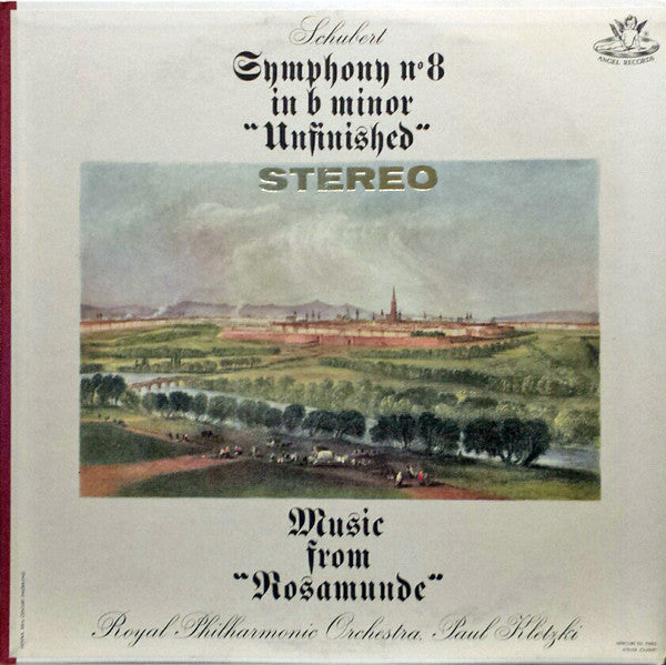 Franz Schubert, Royal Philharmonic Orchestra . Paul Kletzki : Symphony No. 8 In B Minor “Unfinished” / Music From “Rosamunde” (LP, RP, Blu)