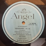 Franz Schubert, Royal Philharmonic Orchestra . Paul Kletzki : Symphony No. 8 In B Minor “Unfinished” / Music From “Rosamunde” (LP, RP, Blu)