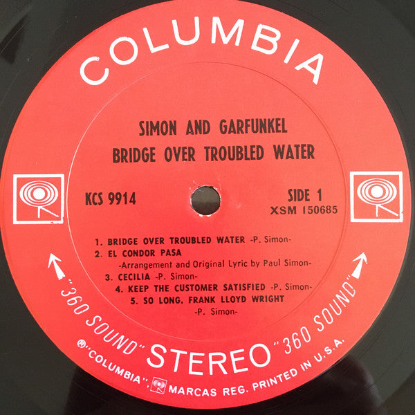 Simon & Garfunkel : Bridge Over Troubled Water (LP, Album)