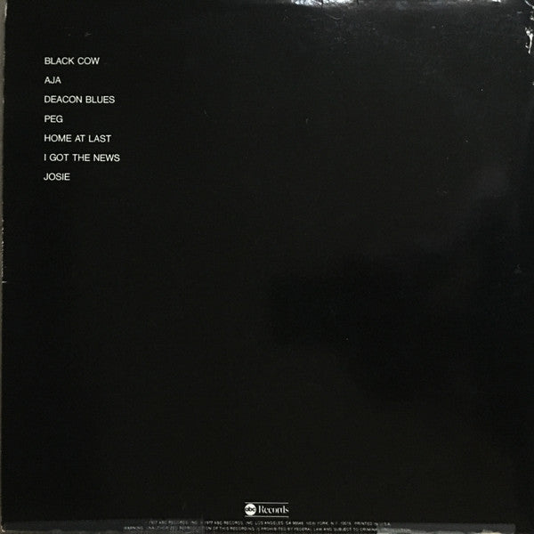 Steely Dan : Aja (LP, Album, Gat)