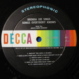 Brenda Lee : Brenda Lee Sings Songs Everybody Knows (LP, Album, RE)