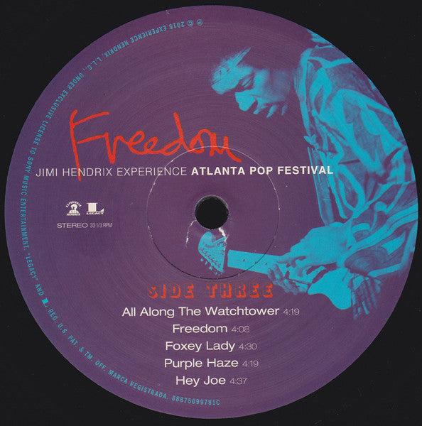 Jimi Hendrix Experience* : Freedom: Atlanta Pop Festival (2xLP, Album, 200)