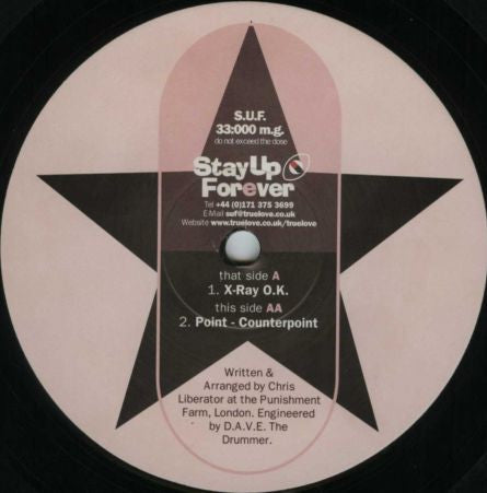 Star Power : X-Ray O.K. / Point - Counterpoint (12")