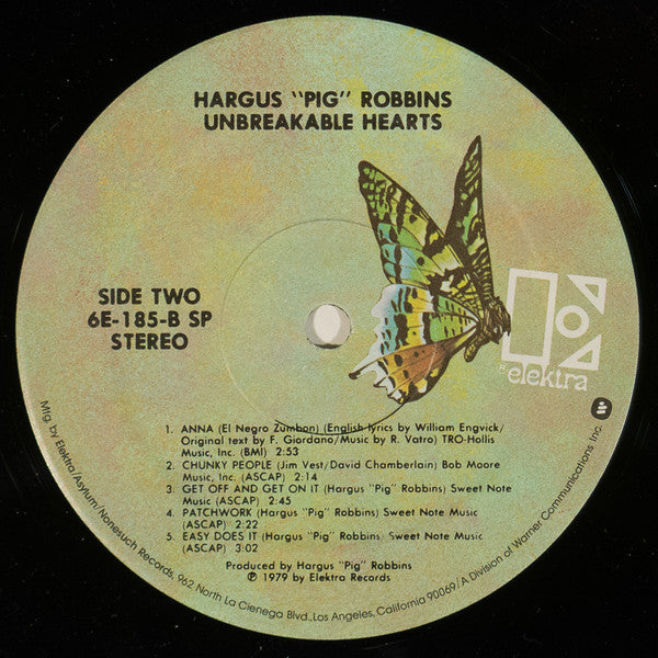Hargus Robbins : Unbreakable Hearts (LP)