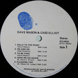 Dave Mason & Cass Elliot : Dave Mason & Cass Elliot (LP, Album, LA,)