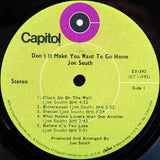 Joe South : Don't It Make You Want To Go Home (LP, Album, Los)