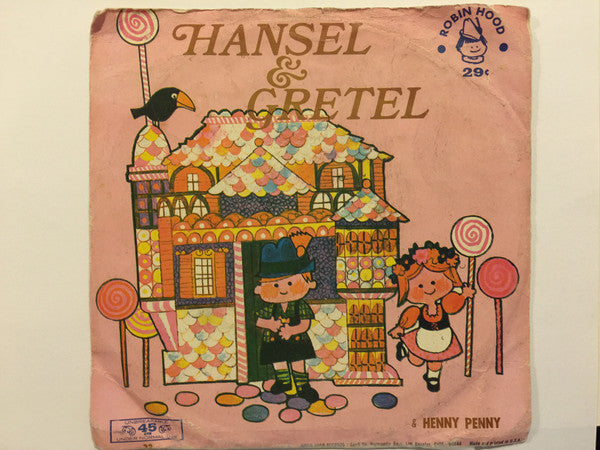 Unknown Artist : Hansel & Gretel (7")