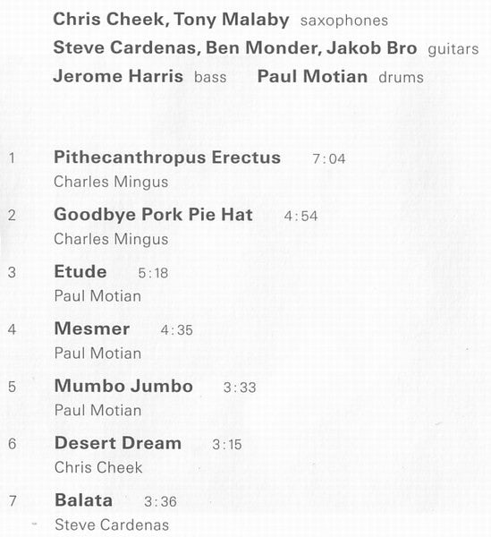 Paul Motian Band : Garden Of Eden (CD, Album)