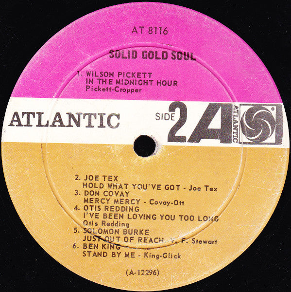 Various : Solid Gold Soul (LP, Comp, Mono, Ind)