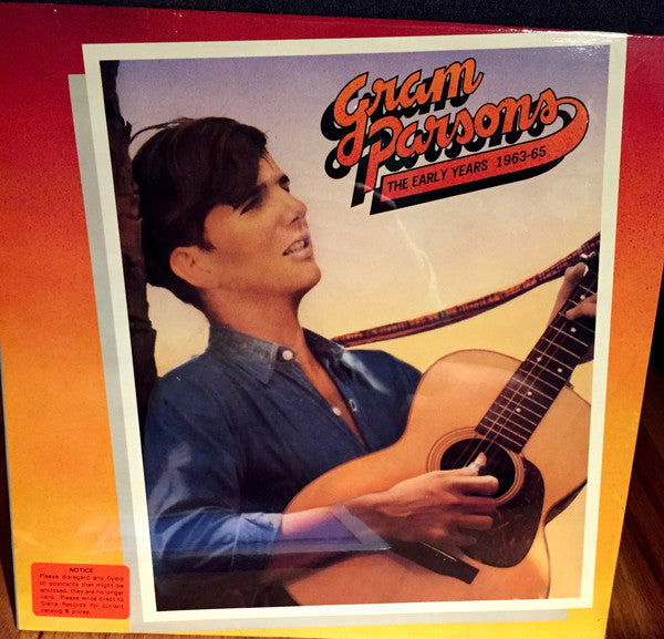 Gram Parsons : The Early Years 1963-65 (LP, Comp, RE)