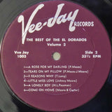 The El Dorados : The Best Of The El Dorados Volume 2 (LP, Comp)