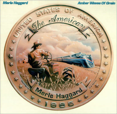 Merle Haggard : Amber Waves Of Grain (LP, Album)