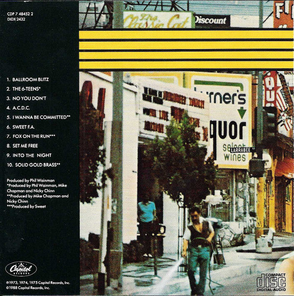 Sweet* : Desolation Boulevard (CD, Album, RE, Cap)