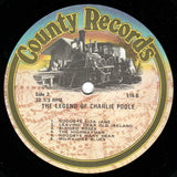 Charlie Poole : The Legend Of Charlie Poole - Original Recordings 1926-1930 (LP, RE)