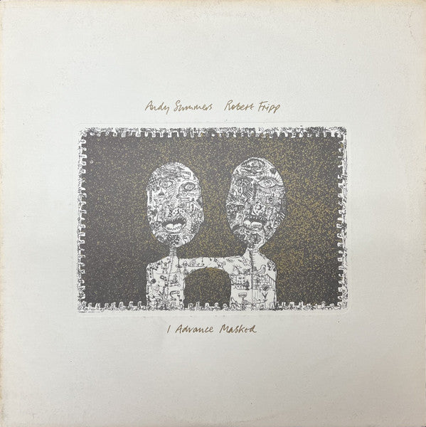 Andy Summers & Robert Fripp : I Advance Masked (LP, Album, C -)