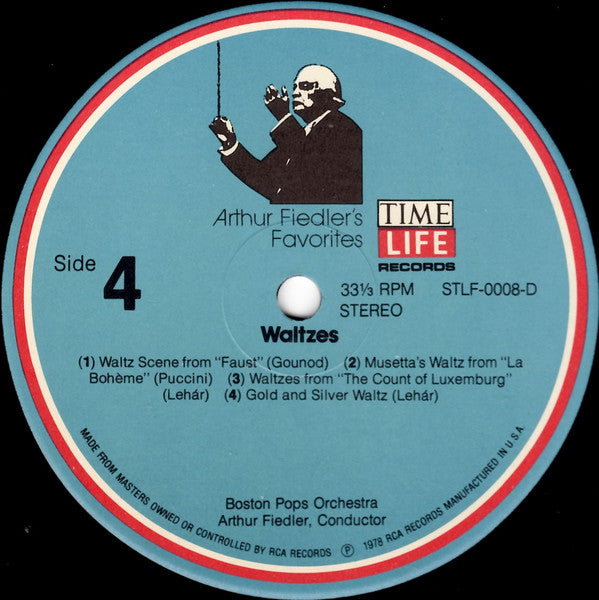 Arthur Fiedler With Boston Pops Orchestra : Waltzes (3xLP, Comp + Box)
