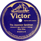 Olive Kline : The Japanese Sandman / Old Fashioned Garden (Shellac, 10")