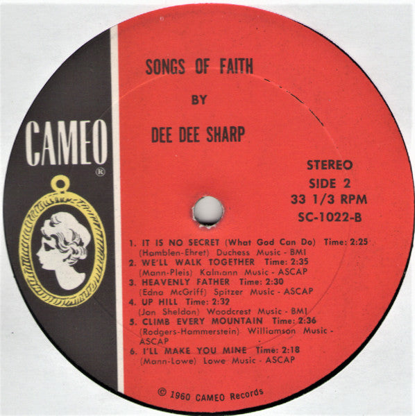 Dee Dee Sharp : Songs Of Faith (LP, Album)