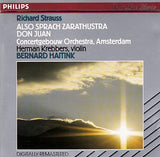 Richard Strauss - Bernard Haitink, Concertgebouworkest : Also Sprach Zarathustra - Don Juan (CD, Album, RE)