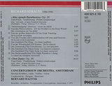 Richard Strauss - Bernard Haitink, Concertgebouworkest : Also Sprach Zarathustra - Don Juan (CD, Album, RE)