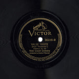 Victor Concert Orchestra : Clair De Lune / Valse Triste (Shellac, 12", Mono)