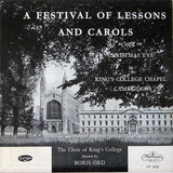 The King's College Choir Of Cambridge Directed By Boris Ord : A Festival Of Lessons And Carols (LP, Mono)