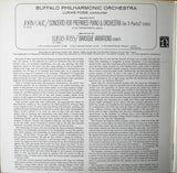 John Cage / Lukas Foss : Concerto For Prepared Piano & Orchestra / Baroque Variations (LP, Album, Gat)
