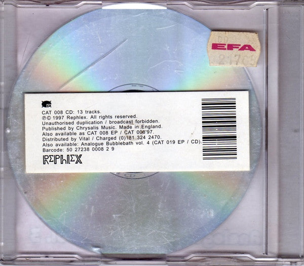 AFX* : AFX In His Third Analogue Bubblebath (CD, Album, RE, Sli)
