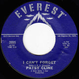 Patsy Cline : I Can't Forget / I Don't Wanta (7", Single)