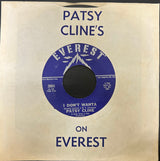 Patsy Cline : I Can't Forget / I Don't Wanta (7", Single)