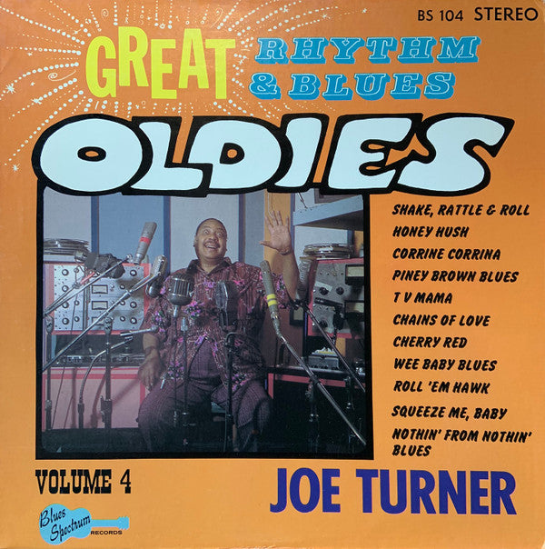 Big Joe Turner : Great Rhythm & Blues Oldies Volume 4 - Joe Turner (LP)