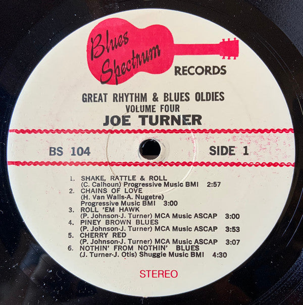Big Joe Turner : Great Rhythm & Blues Oldies Volume 4 - Joe Turner (LP)