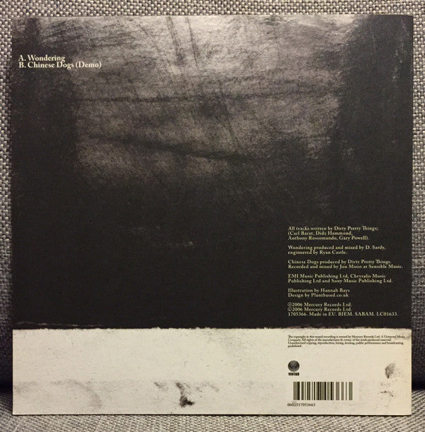 Dirty Pretty Things : Wondering (7")