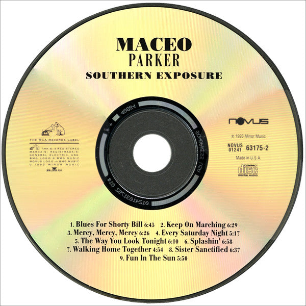 Maceo Parker : Southern Exposure (CD, Album)