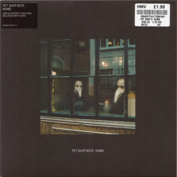 Pet Shop Boys : Numb (7", Single, Ltd)