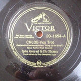 Spike Jones And His City Slickers : Chloe / A Serenade To A Jerk (Shellac, 10", Cam)
