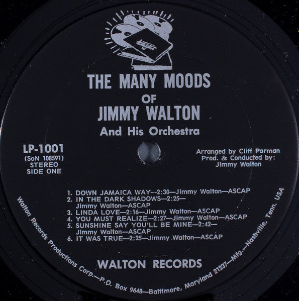 Jimmy Walton : The Many Moods Of Jimmy Walton (LP)