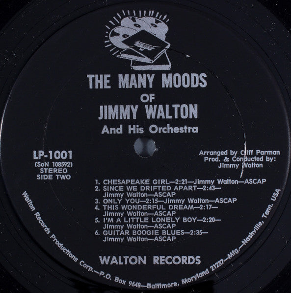 Jimmy Walton : The Many Moods Of Jimmy Walton (LP)