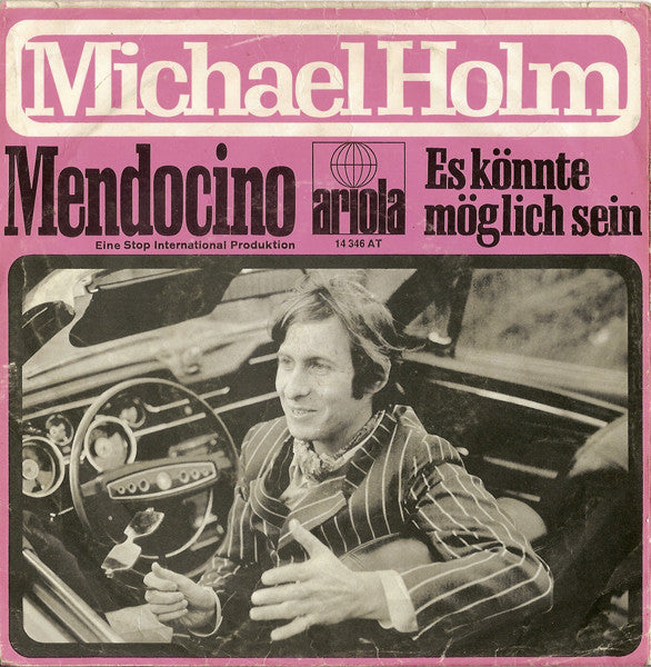 Michael Holm : Mendocino (7", Single)